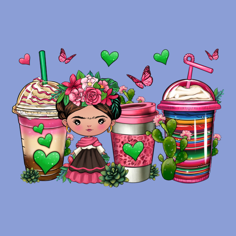 Mexican Coffee Cups Cafecito Long Sleeve Tee by Jasminsmagicworld | Teevron