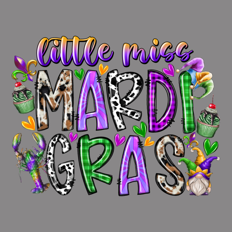 Little Miss Mardi Gras Vintage Tee by RacoonDesign | Teevron