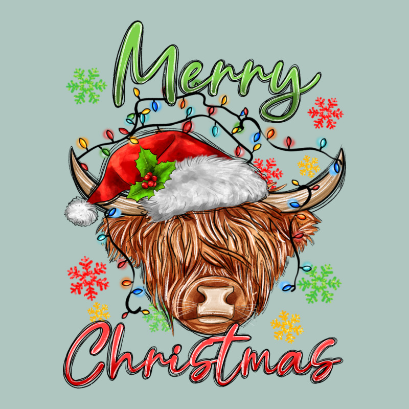 Merry Christmas Cow Premium Sweatshirt by MaliasSmallBusiness | Teevron