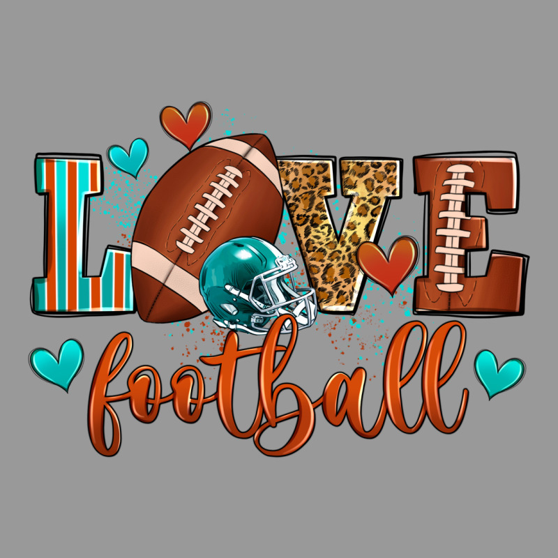 Love Football Vintage Hoodie by Zillion Design Studio | Teevron