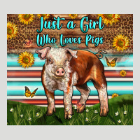 Just A Girl Who Loves Pig Zipper Hoodie | Teevron