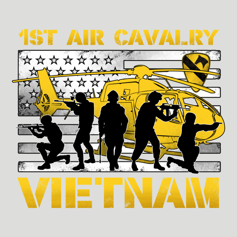 1st Air Cavalry Vietnam Veteran Zipper Hoodie by Jasminsmagicworld | Teevron