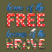 Home Of The Free Because Of The Brave Vintage Tee | Teevron