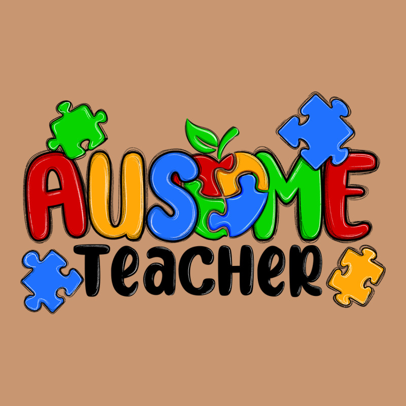 Ausome Teacher Heavyweight Hoodie by MaliasSmallBusiness | Teevron