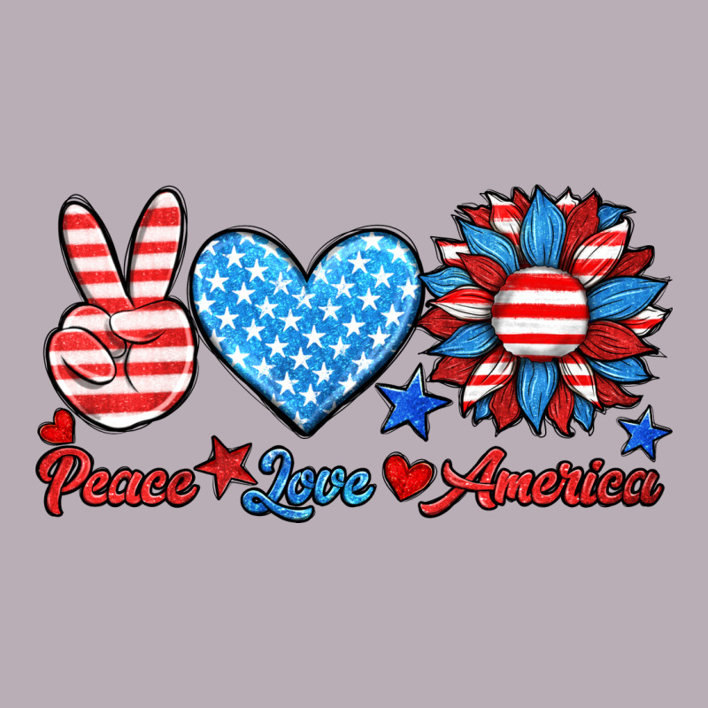 Peace Love America Vintage Tee by HRA Design Shop | Teevron