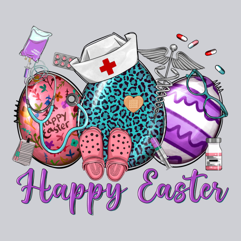 Happy Easter Eggs Nurse N Heavyweight Sweatshirt by Neo Western | Teevron