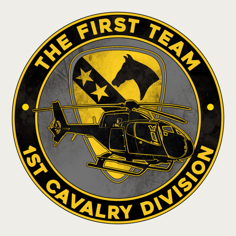 The First Team 1st Cavalry Division Zipper Hoodie by Jasminsmagicworld | Teevron