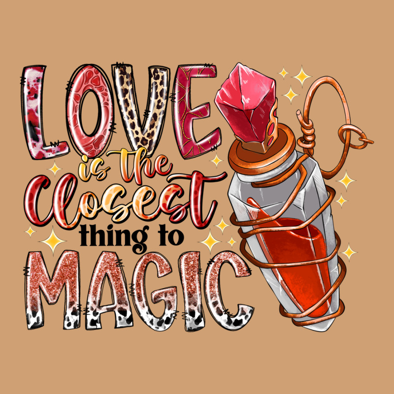 Love Is The Closet Thing To Magic Vintage Tee by RacoonDesign | Teevron