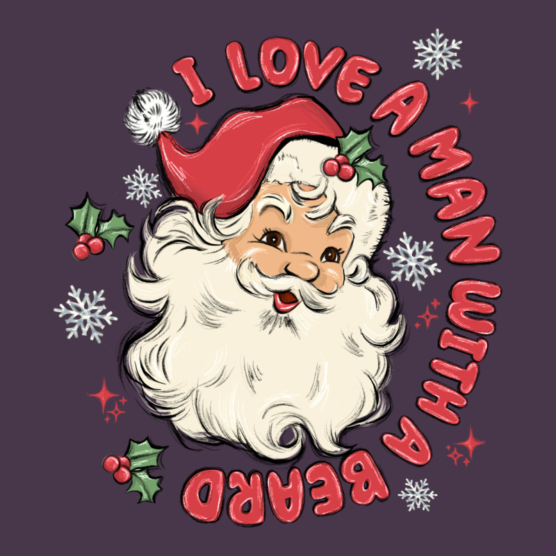 I Love A Man With A Beard Heavyweight Hoodie by MaliasSmallBusiness | Teevron