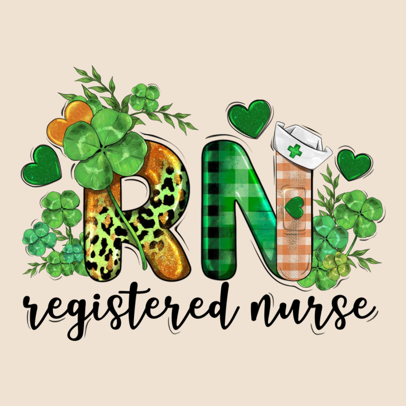 St. Patricks Day Registered Nurse Rn Urban Heavy Tee by BarkalooDesign | Teevron