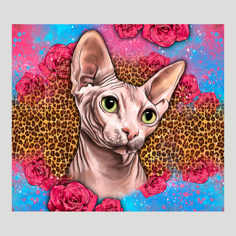 Western Sphynx Cat Zipper Hoodie by LillyAllenDesigns | Teevron