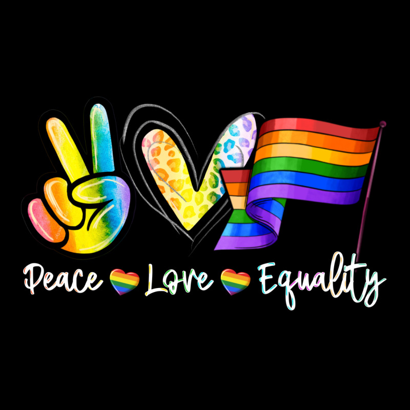 Peace Love Equality Urban Hoodie by NancyCooperArtShop | Teevron