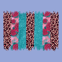 Valentines Day Leopard Rose Glitter Brush Stoke Classic Tee | Teevron
