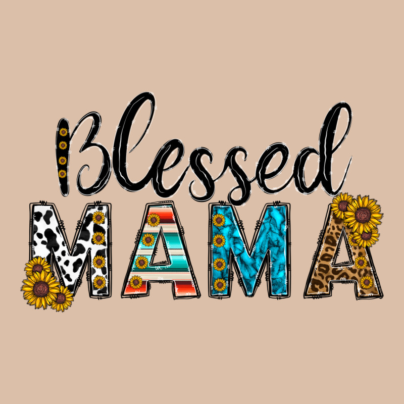 Blessed Mama Urban Heavy Tee by CowhideDigitalArt | Teevron