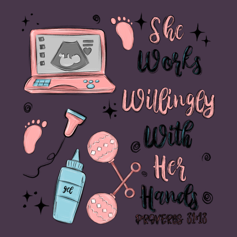 She Works Willingly With Her Hands Heavyweight Hoodie by MaliasSmallBusiness | Teevron