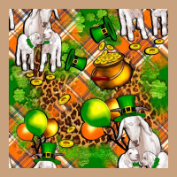 St Patricks  Goat Family With Balloons Seamless Vintage Tee | Teevron