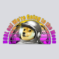 Doge Coin Hodl On We're Going To The Moon Retro Sunset Zipper Hoodie | Teevron