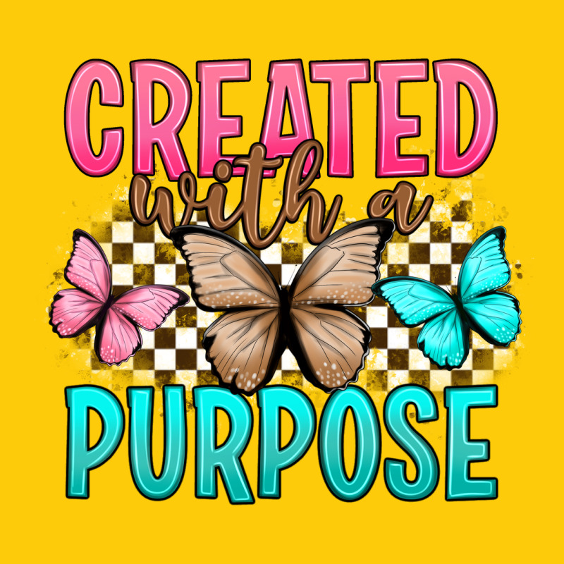 Created With A Purpose Premium Hoodie by Artiststas | Teevron