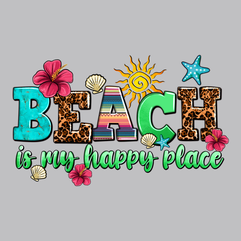 Beach Is My Happy Place Classic Tee by AdoDesignShop | Teevron