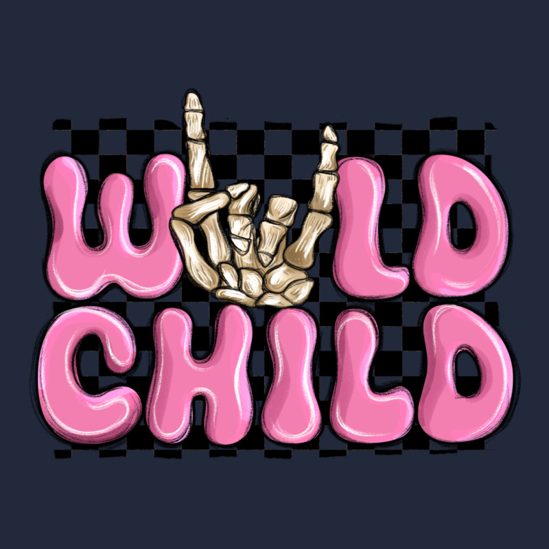 Wild Child Pink Skeleton Premium Sweatshirt by MaliasSmallBusiness | Teevron