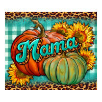 pumpkin mama mouse pad | Teevron