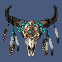 Boho Bull Skull Vintage Hoodie | Teevron