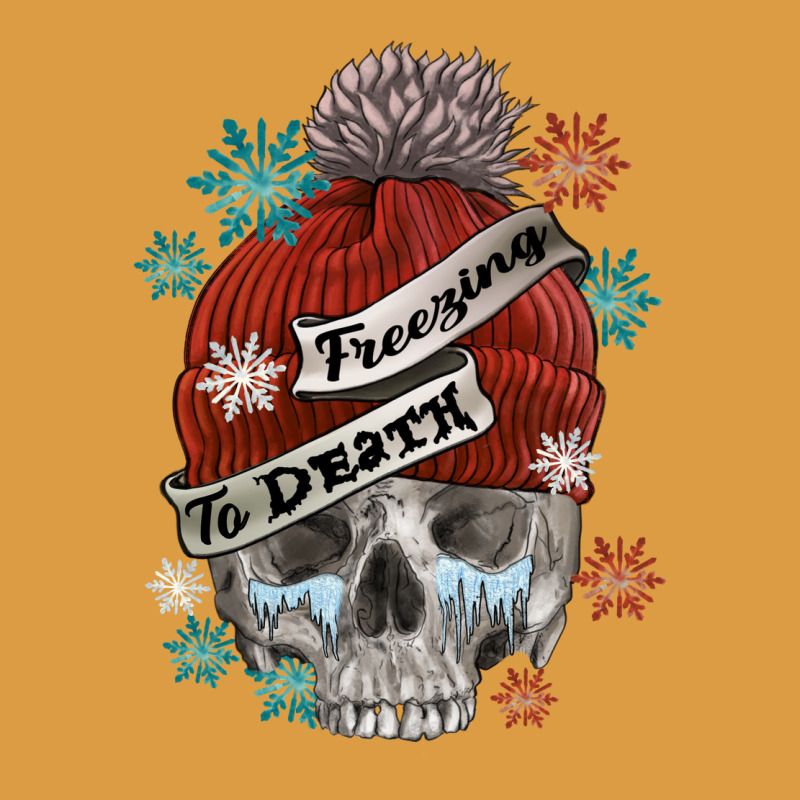 Freezing To Death Skull Urban Heavy Tee by FaDigitalArtStudio | Teevron