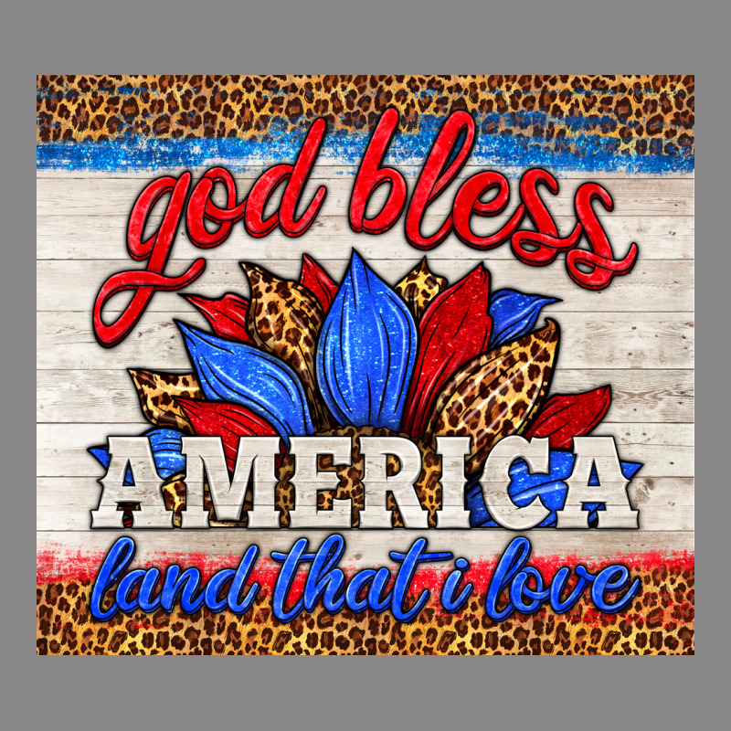 God Bless America Land That I Love Vintage Tee by HRA Design Shop | Teevron