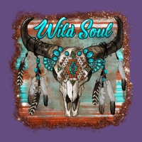 Wild Soul Boho Skull With Background Vintage Hoodie | Teevron