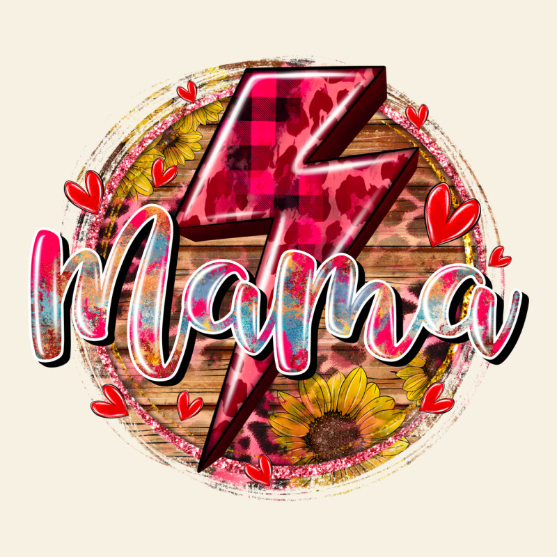 Mama Lighting Bolt Vintage Tee by RacoonDesign | Teevron