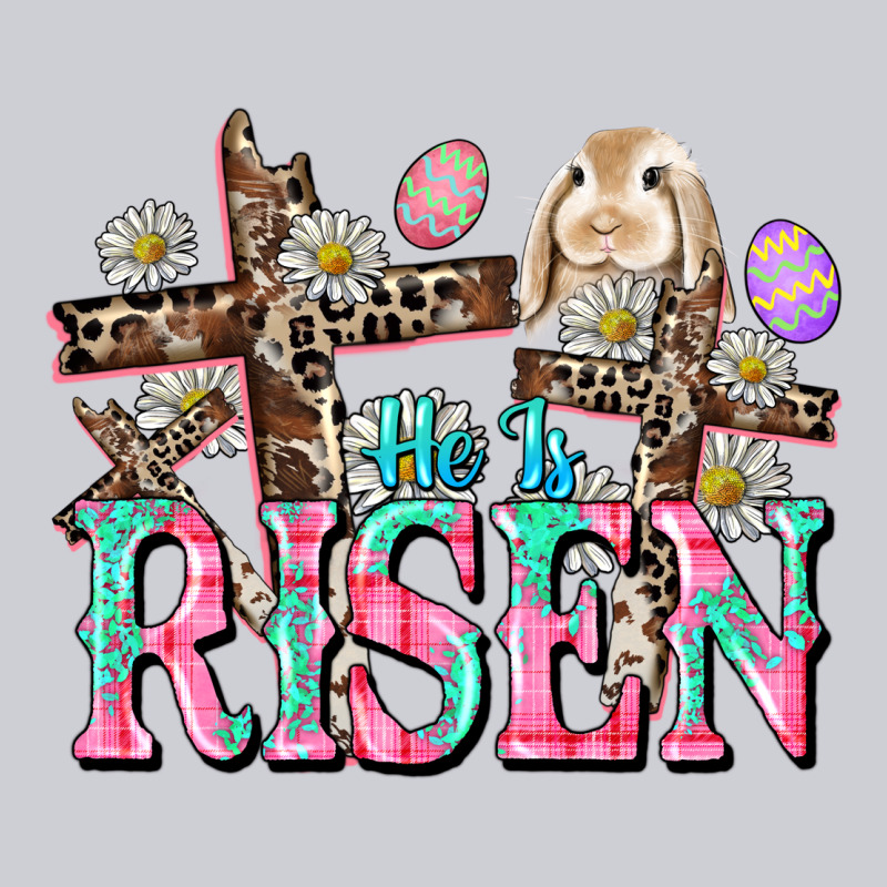 He Is Risen Easter Day Heavyweight Sweatshirt by CowGirlArtShop | Teevron
