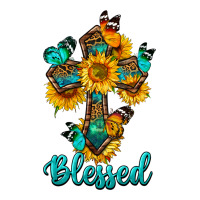 cross with butterfly blessed | Teevron
