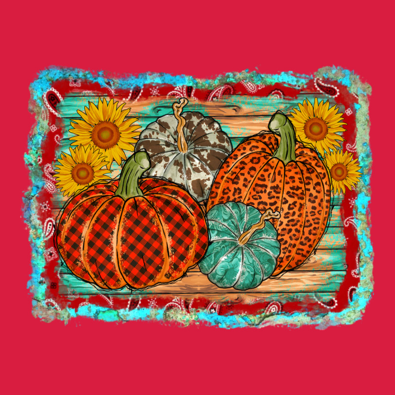 Pumpkin Sunflower Premium Hoodie by AdoDesignShop | Teevron
