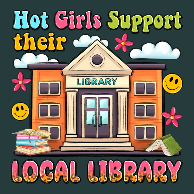Hot Girls Support Their Local Library Premium Hoodie by Artiststas | Teevron