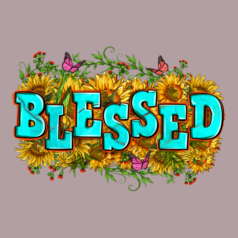 Western Blessed Vintage Hoodie by Zillion Design Studio | Teevron