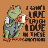 I Cant Live Laugh Love In These Conditions Heavyweight Hoodie | Teevron