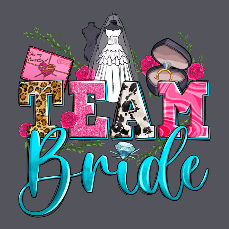 Team Bride Vintage Hoodie by Zillion Design Studio | Teevron