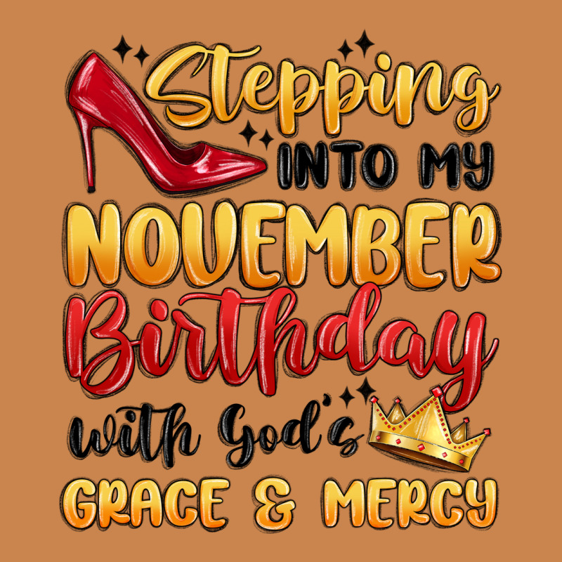 Stepping Into My November Birthday Heavyweight Hoodie by MaliasSmallBusiness | Teevron