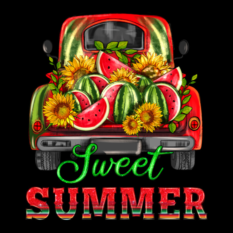 Sweet Summer Watermelon And Truck Urban Heavy Tee by HRA Design Shop | Teevron