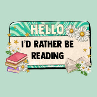 Hello Id Rather Be Reading Premium Hoodie | Teevron