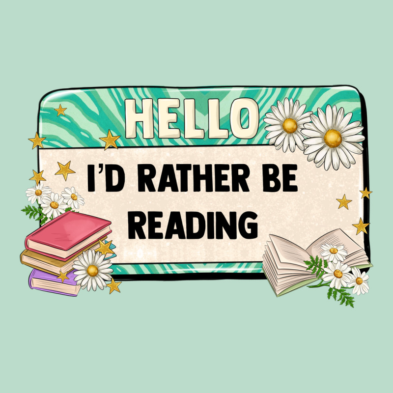 Hello Id Rather Be Reading Premium Hoodie by Artiststas | Teevron