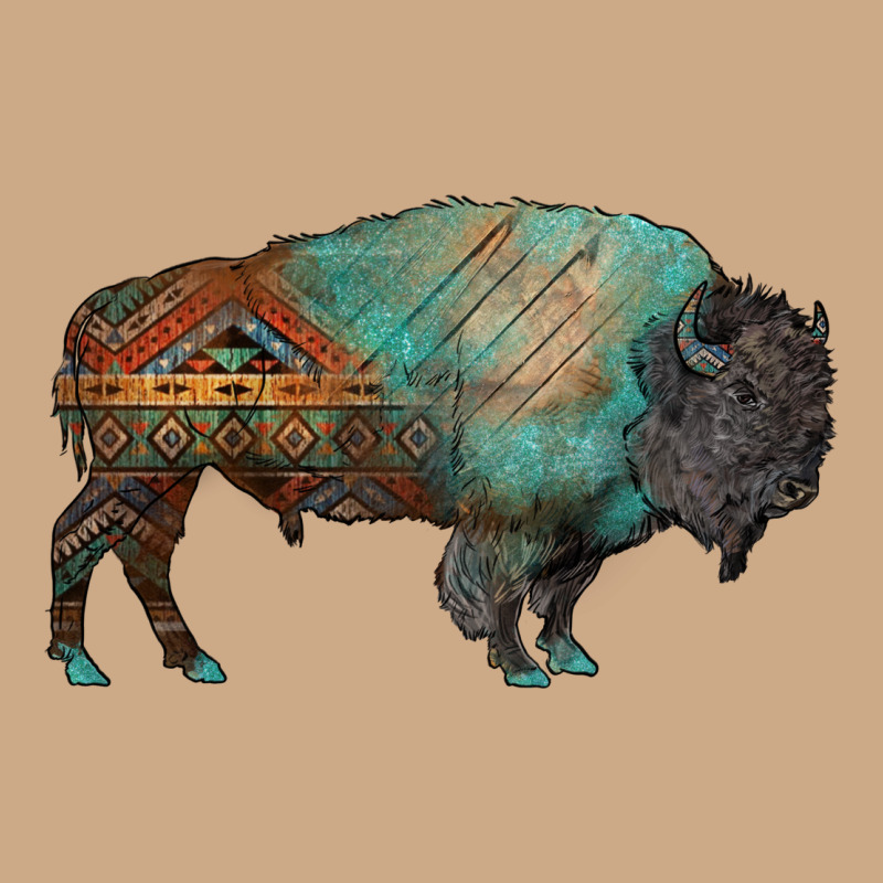 Aztec Bison Vintage Hoodie by RanaPortraitStore | Teevron
