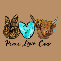 Peace Love Cow Vintage Hoodie | Teevron