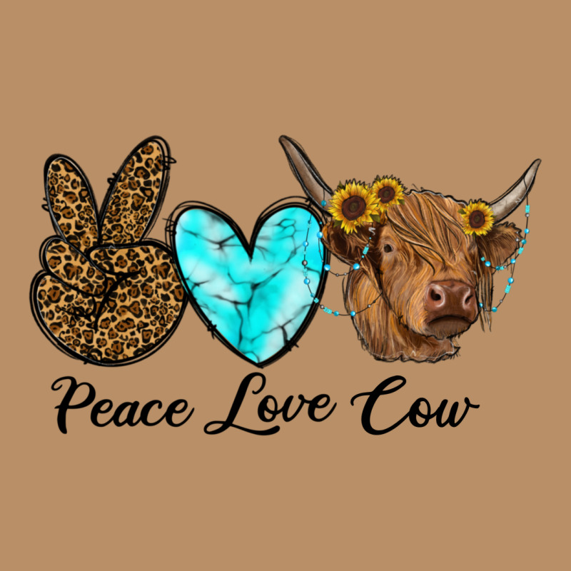 Peace Love Cow Vintage Hoodie by RanaPortraitStore | Teevron