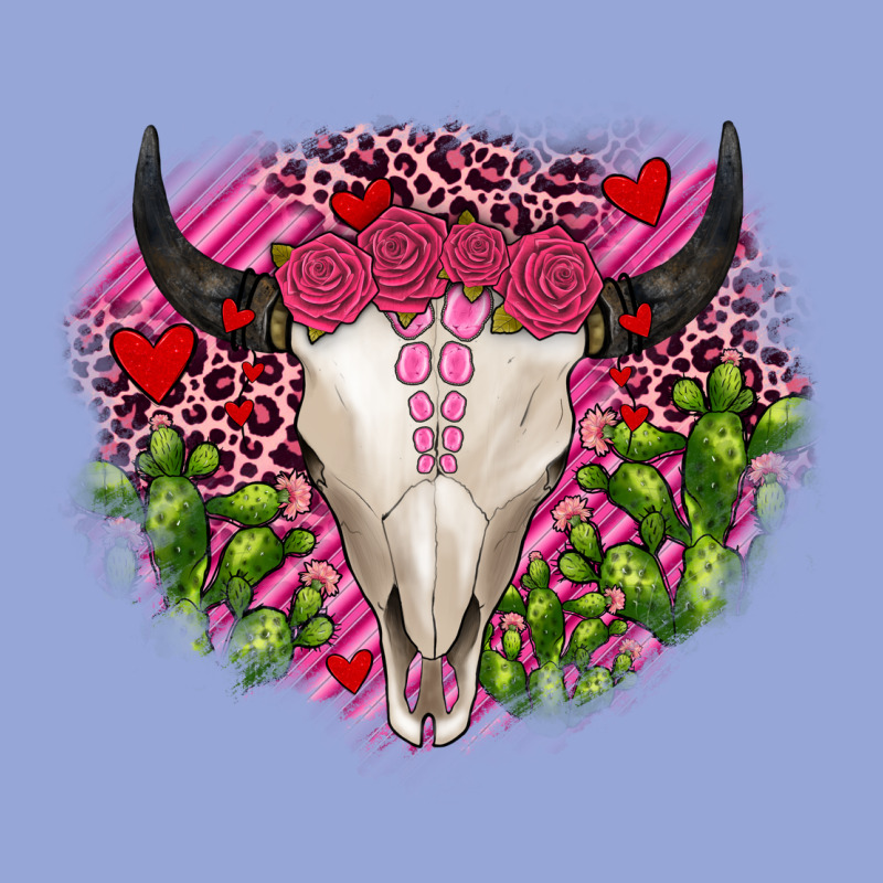 Bull Skull Cactus Valentines Classic Tee by JahusDesignShop | Teevron