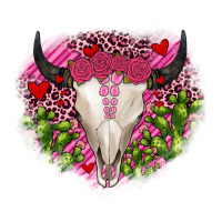 bull skull cactus valentines | Teevron