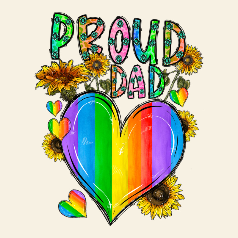 Proud Dad Love Vintage Tee by CowhideDigitalArt | Teevron