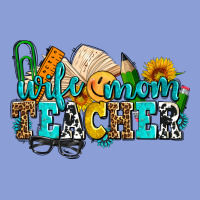 Wife Mom Teacher With Sunflowers Long Sleeve Tee | Teevron