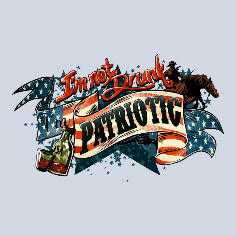 Patriotic Drunk America Premium Sweatshirt by NancyCooperArtShop | Teevron
