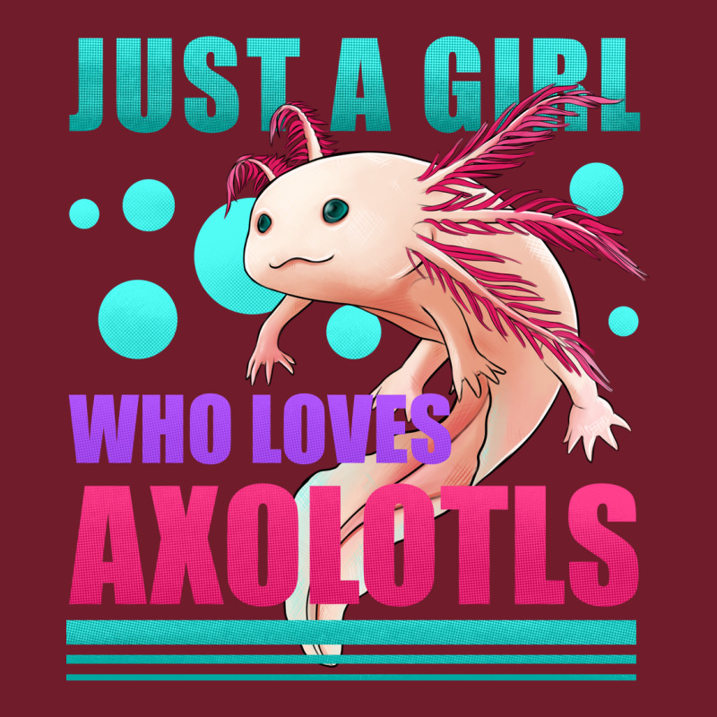 Just A Girl Who Loves Axolotls Zipper Hoodie by Jasminsmagicworld | Teevron